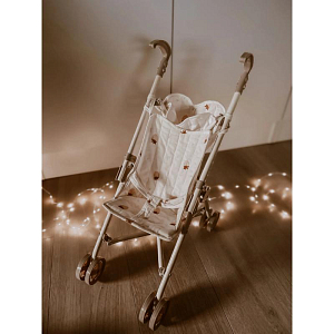 Прогулочная коляска для кукол Mrs. Ertha "Strawberry Mood", райские ягоды